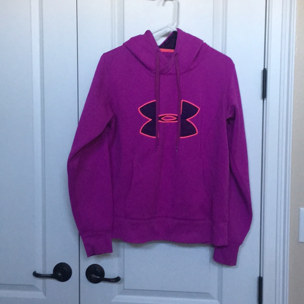 Under Amour purple hoodie